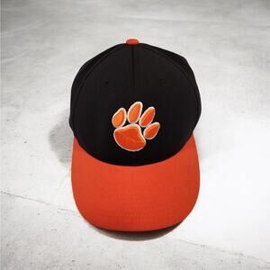 Clemson Tigers Embroidered Paw Logo Baseball Hat Cap Richardson Structured